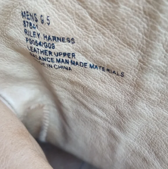 FRYE Mens Riley Harness Back Boot Brown Size 9.5 - Picture 10 of 14